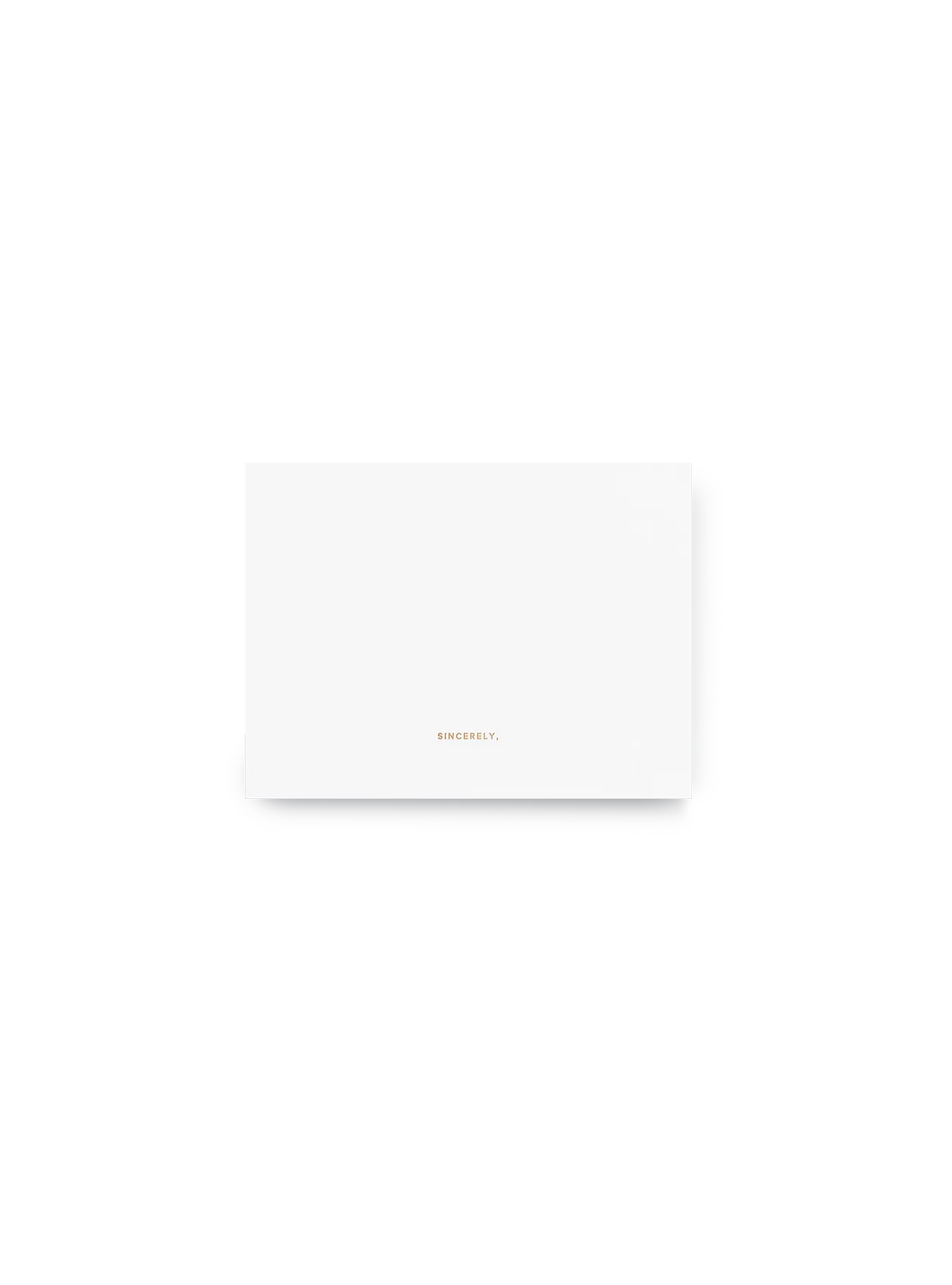 Sincerely Notecards - Image 2