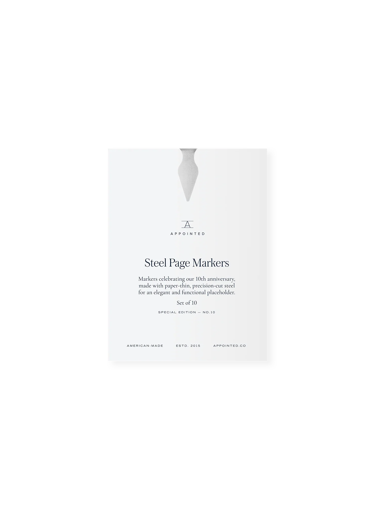 Steel Page Markers